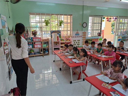 Hoạt Động Giáo Dục Tháng 11/2023 Của Các Lớp Khối Chồi và Lá