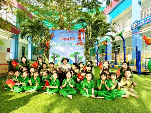 Các hoạt động chào mừng ngày thành lập quân đội nhân dân việt nam 22-12 của trường mầm non thủy tiên 2