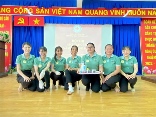 Hội thi Sơ cấp cứu năm học 2024-2025