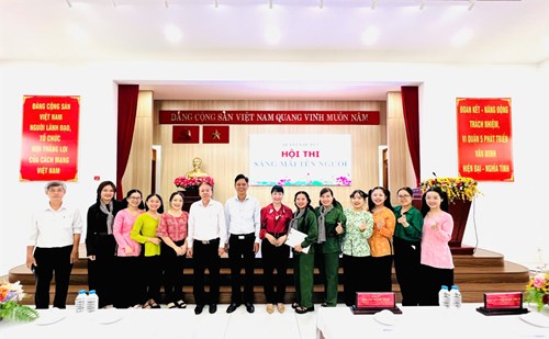 Trường Mầm non 2B tham gia Hội thi  Sáng mãi tên người  do Ban tuyên giáo Quận Ủy Quận 5 tổ chức