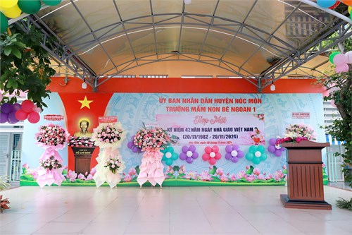 Lễ kỷ niệm 42 năm Ngày Nhà giáo Việt Nam (20/11/1982 - 20/11/2024)