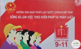 Hưởng ứng Ngày Pháp luật Việt Nam