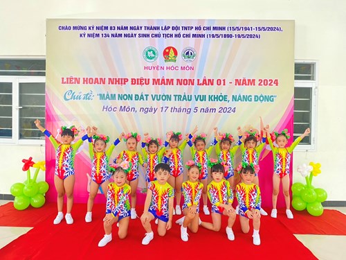 Liên hoan nhịp điệu mầm non Lần 01 năm 2024