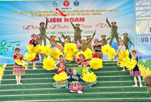 Trường Mầm non Họa Mi 2 tham gia vòng chung kết hội thi “Liên hoan đồng diễn dân vũ”