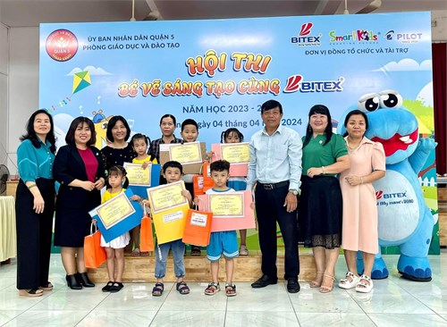 Hội thi “bé vẽ sáng tạo cùng bitex” cấp quận