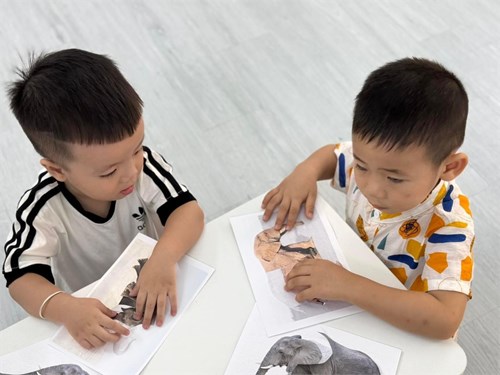 Nhận biết tập nói  con voi 