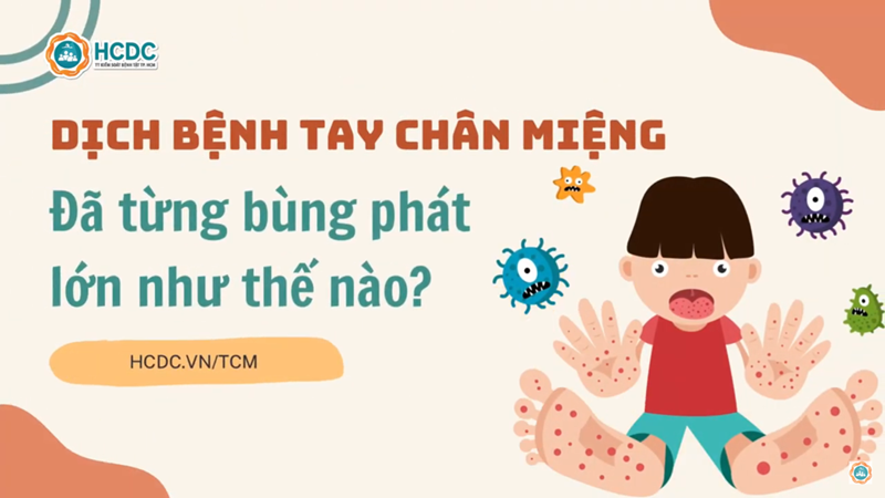 Dịch bệnh tay chân miệng đã từng bùng phát lớn như thế nào