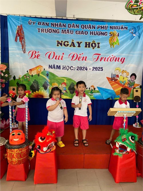 Ngày hội  Bé vui đến trường  năm học 2024-2025.