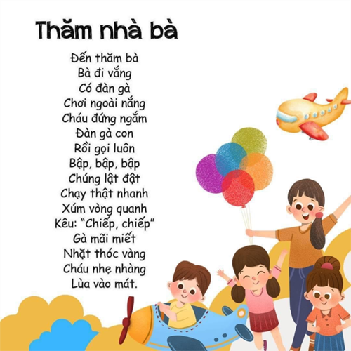 Bài thơ  Thăm nhà bà 