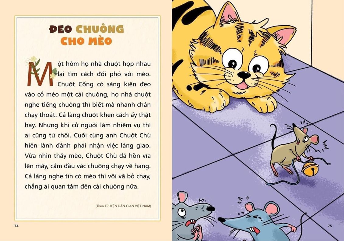 Truyện  Đeo chuông cho mèo 