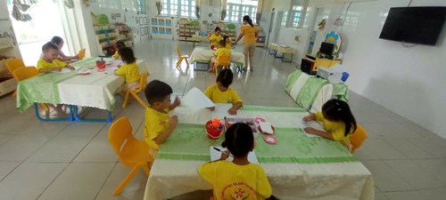 Hình ảnh hoạt động học lứa tuổi: 4-5 tuổi (Chồi 2)