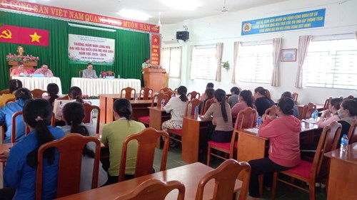 Họp Đại hội cha mẹ học sinh năm học 2024-2025
