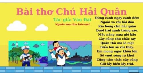 Bài thơ_Chú hải quân