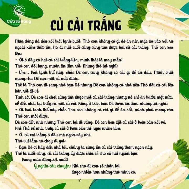 Truyện_Củ Cải trắng