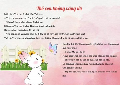 Truyện_Thỏ con không vâng lời