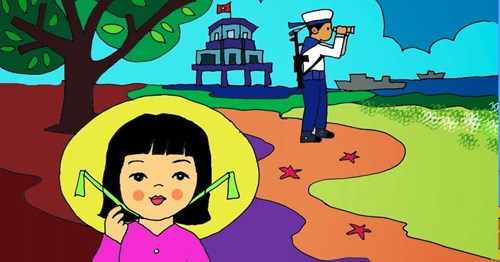 Thơ: Em yêu chú bộ đội