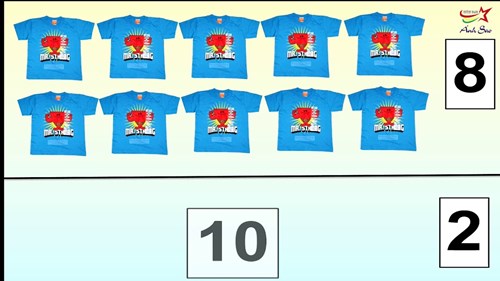 Toán: Tách -gộp trong phạm vi 10- Lớp Lá 1