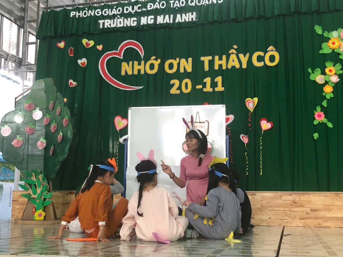 Đóng kịch: Nhớ lời cô dạy