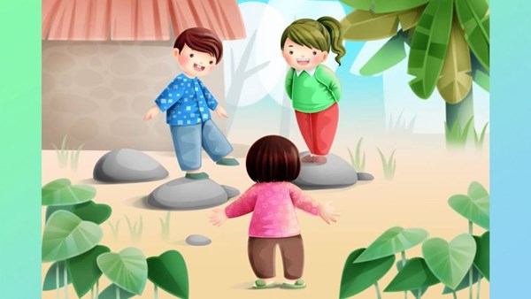 Trò chơi dân gian  : Cá sấu lên