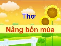 Thơ  Nắng bốn mùa 