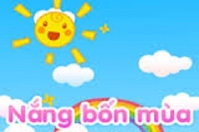 Thơ: Nắng bốn mùa - Lớp Mầm 2
