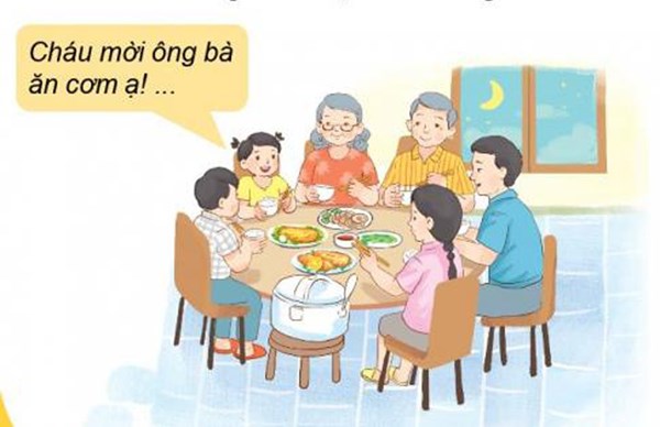 Kỹ năng lịch sự trong bữa ăn - Lớp Mầm 2