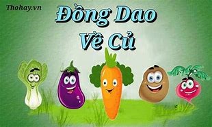 Đồng dao về củ ( Mầm 3)