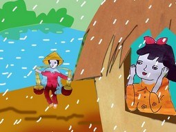Bài thơ : “Mưa” (mầm 3)