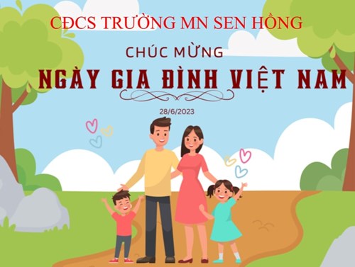 Chúc mừng Ngày gia đình Việt Nam 28/6