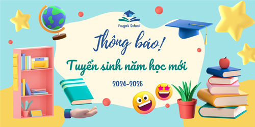 Thông báo tuyển sinh năm học 2024-2025