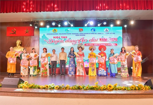 Trường Mầm non 10A tham gia hội thi “Duyên dáng áo dài năm 2024”