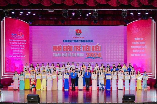 Tuyên dương gương nhà giáo trẻ tiêu biểu quận tân bình năm 2024