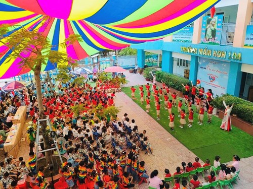 Trường Mầm Non 10A: Tổ chức hội thi “Thể dục đồng diễn” Chào mừng kỷ niệm 49 năm ngày giải phóng hoàn toàn miền Nam thống nhất đất nước ( 30/4/1975-30/42024)