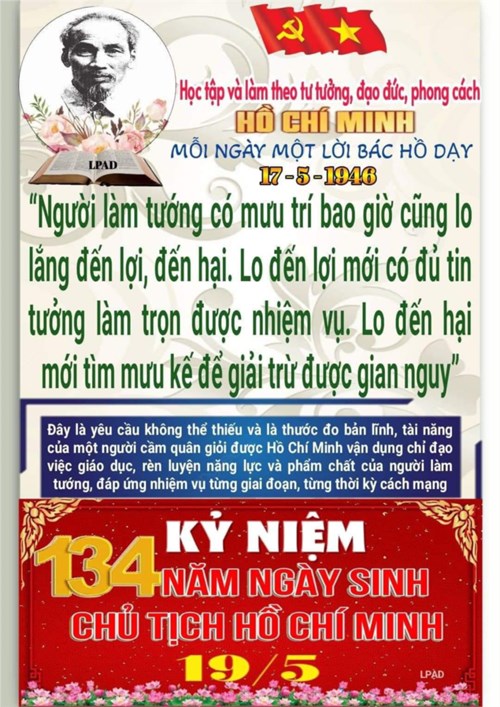 Lời bác hồ dạy ngày 17/5