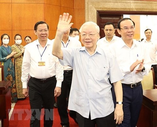 Tạo những động lực mạnh mẽ để phát triển Thành phố Hồ Chí Minh đạt như kì vọng, mong muốn của đồng chí Tổng bí thư Nguyễn Phú Trọng.