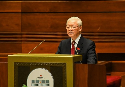 Tổng bí thư Nguyễn Phú Trọng và những dấu ấn đậm nét với Quốc hội