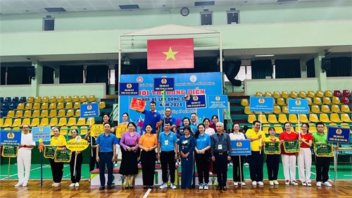 Công đoàn cơ sở liên trường MN P7, MN P8, Mầm non 10, MN P12 và MN P13 đã xuất sắc giành giải 3 Hội thi “Khỏe để lao động sản xuất” Năm 2024