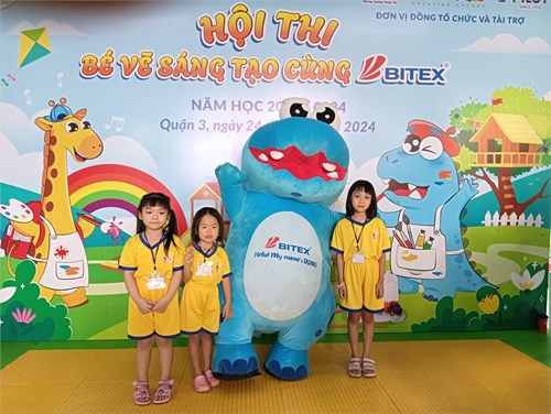 Hội thi  Bé vẽ sáng tạo cùng Bitex  cấp Quận