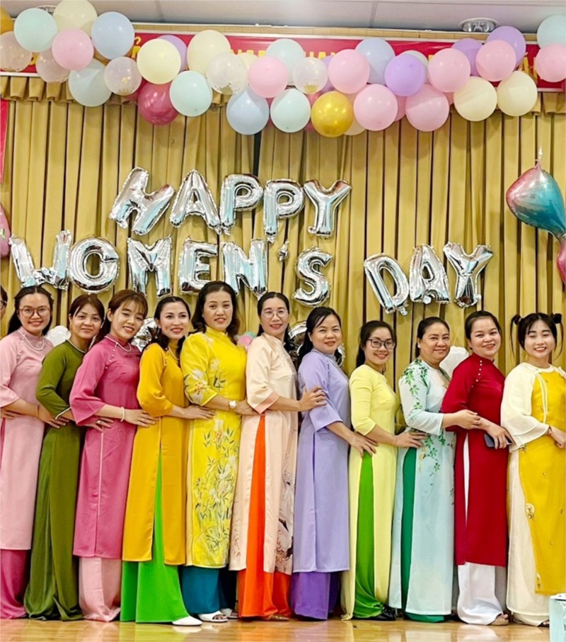 Chào mừng ngày Quốc tế phụ nữ 8/3