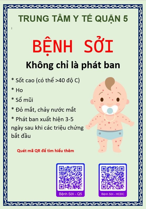 Những điều cần biết về bệnh Sởi