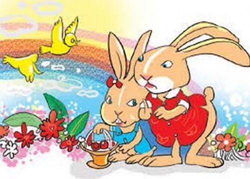 Câu chuyện: thỏ con và mùa xuân