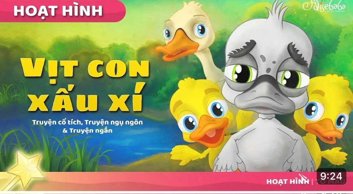 Chuyện  Vịt con xấu xí 