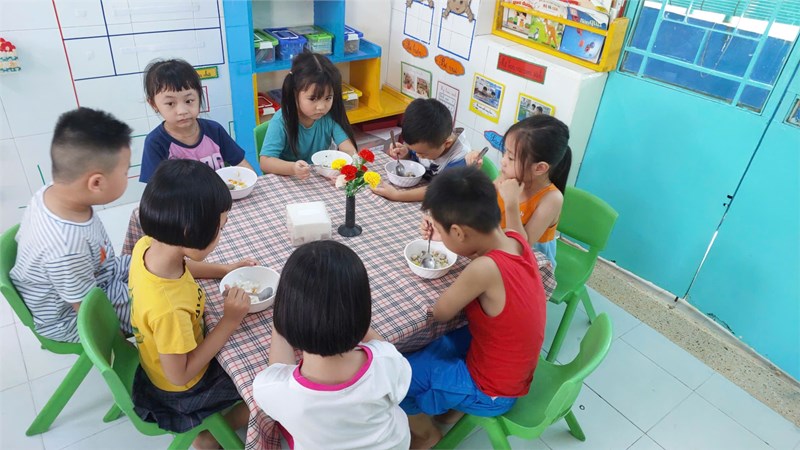 Thực đơn của bé