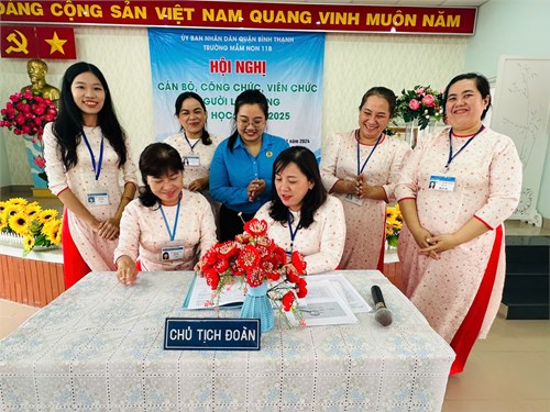 Hội nghị cán bộ công chức viên chức và người lao động năm học 2024-2025