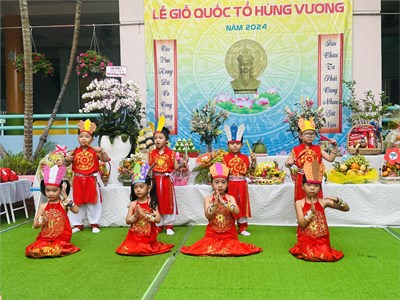 Lễ hội   Giỗ tổ Hùng Vương  năm học 2023-2024