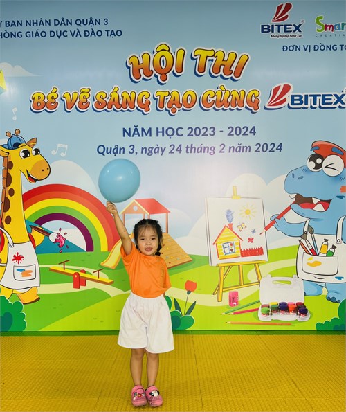 Bé vui sáng tạo cùng Bitex