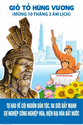 Kỷ niệm ngày Giỗ tổ Hùng Vương (Mùng 10 tháng 3 Âm lịch)
