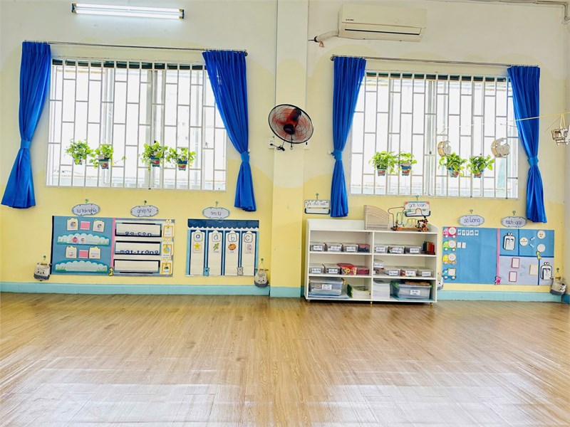 Môi trường lớp học đầu năm học mới 2024-2025 cho bé yêu.