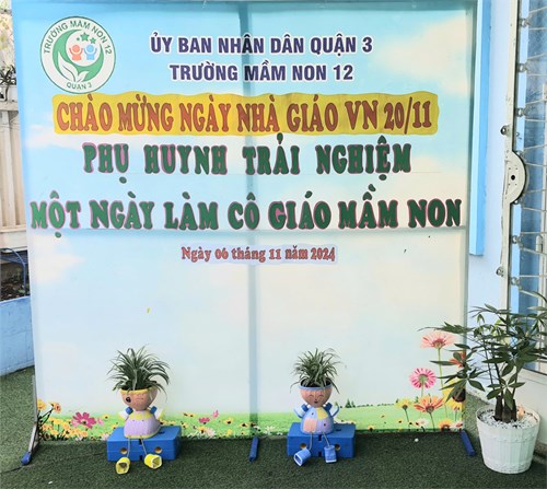 Một ngày làm giáo viên mầm non