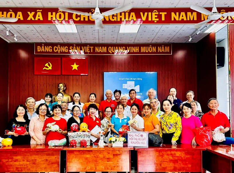 Ngày hội thu heo đất khuyến học phường 12 năm 2024